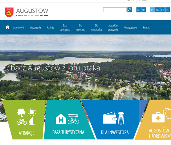Portal turystyczny Augustowa